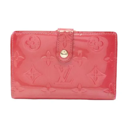 LOUIS VUITTON Кожа Кошелек Женские Розовый