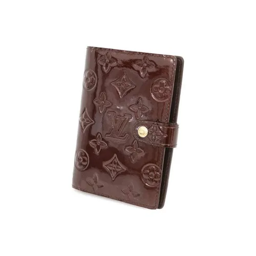 LOUIS VUITTON Кожа Кошелек Унисекс Красный Фиолетовый