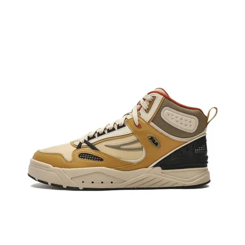 FILA Slam 22 Скейтборд Кроссовки MID Топ Желтый Мужской