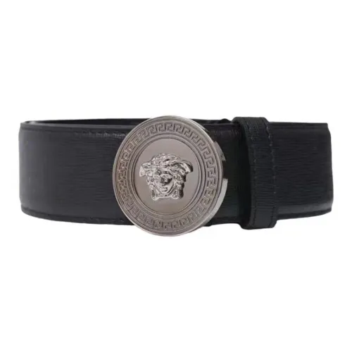 FANSIZHE Ремни из коровьей кожи Мужской Черный Ширина 3,7CM