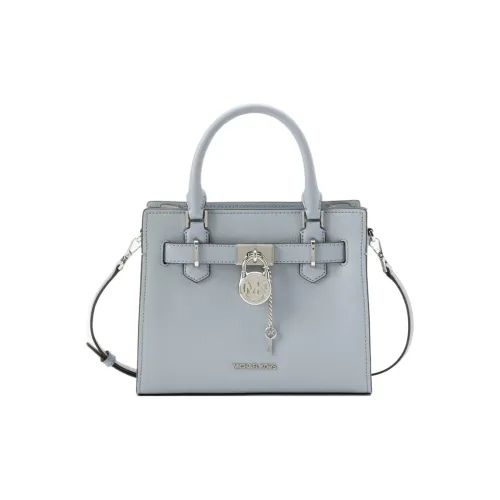 MICHAEL KORS Коровья кожа Тоут Сумка Сумка для покупок Сумка Сумка через плечо Сумка через плечо Маленькая Женская Светло-синяя