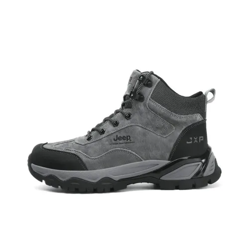 JEEP Outdoor Collection Высокие кеды для активного отдыха Мужские Серые