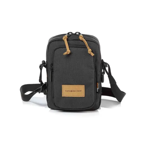 SAMSONITE Нейлоновая с Полиэстером Камера Сумка Сумка через плечо Мини Унисекс Черный