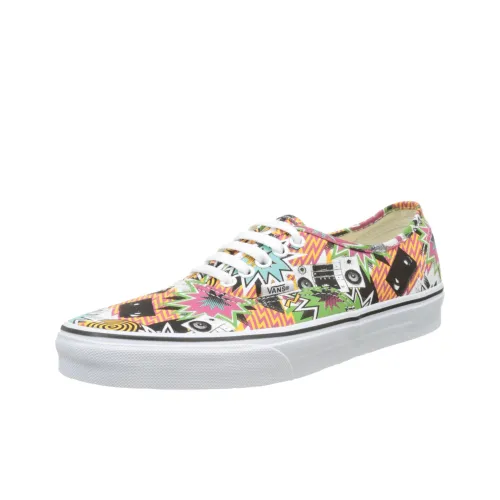 Vans Authentic Series Кеды Низкие Топ Желтый Зеленый Унисекс