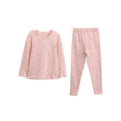 FENTENG Розовый креветка Kids Термокомплекты