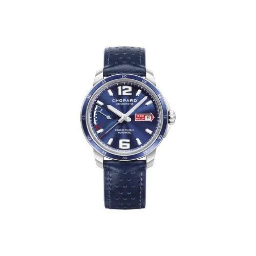 CHOPARD Автоматический Механический Часы Мужские из Коллекции Mille Miglia 43mm*11,43mm Синий