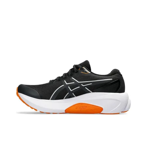 Asics Gel Kayano 30 Low Топ Беговые кроссовки Женские Черный Оранжевый