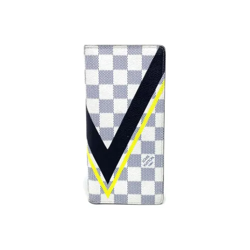 LOUIS VUITTON Холст Кошелек Унисекс Синий