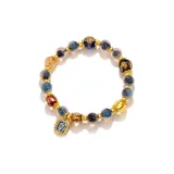 Половина сахара Серый Браслет с бусинами