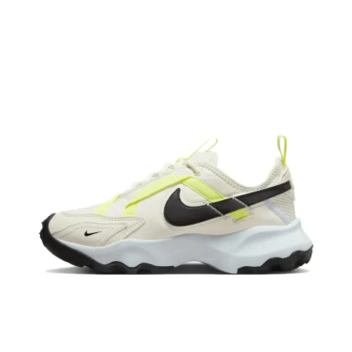 Nike TC 7900 Амортизаторы Slip-resistant Низкий Топ Повседневные Беговые кроссовки Женские Белый Черный