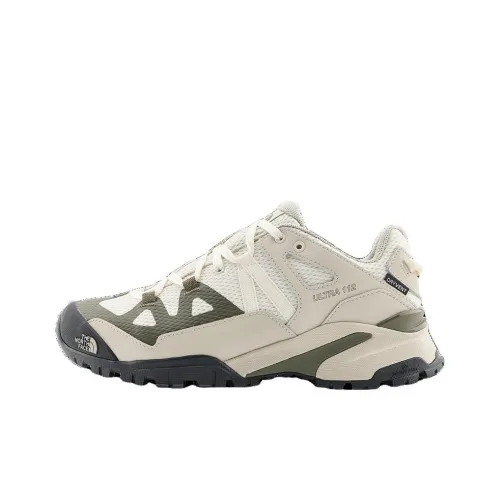 THE NORTH FACE Ультра Амортизация Износостойкий Низкий Топ Уличная Обувь Женская Белая Серый
