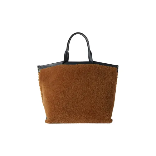 Loro Piana Овчина Тоут Сумка Обычный Женские Латте коричневый с DAINESE Rainforest