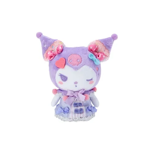 Санрио Kulomi DOLLY MIX Kuromi Плюшевые Куклы Подвеска 14 см Рекомендуемый рост