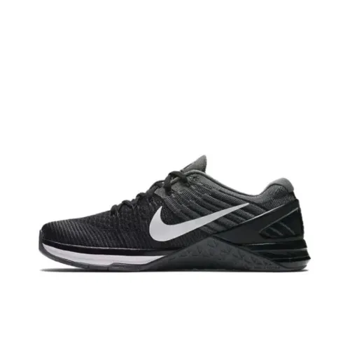 Nike Metcon 1 Metcon DSX Flyknit Slip-Resistant Low Top Кроссовки для тренировок Женские Черный