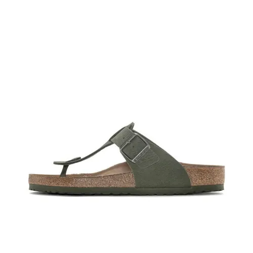 Birkenstock Medina Vegan Slip-Resistant Шлепанцы Мужские Зеленые