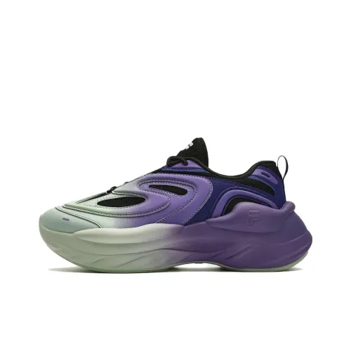 FILA FUSION BUZZARD Meteor Shoes Низкий Топ Casual Женский Фиолетовый