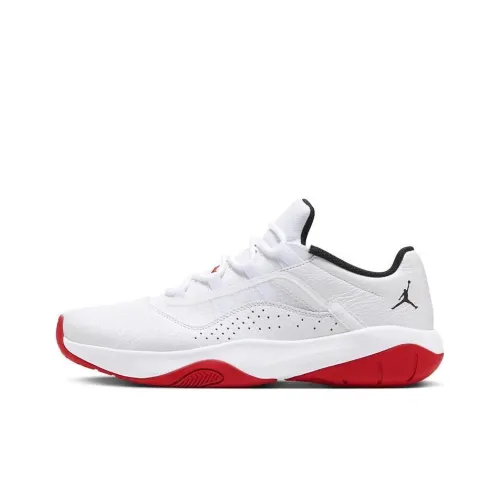 Jordan Air Jordan 11 Баскетбольные кроссовки Низкие Топ Белый Мужской