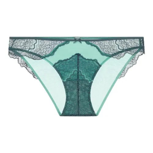 Victoria's Secret 1 пачка Зеленый Женские трусы-бикини