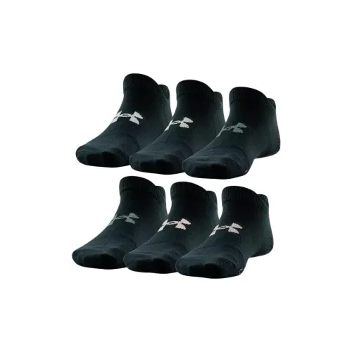 Under Armour 6 пар черных женских носков