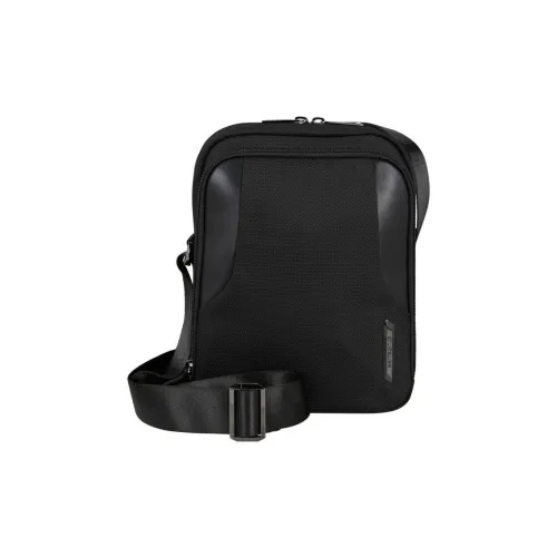 SAMSONITE Переработанный полиэстер Camera Сумка Сумка через плечо Стандартная Мужская Черная