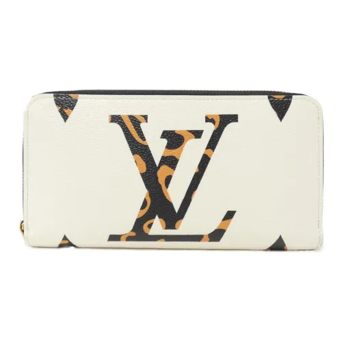 LOUIS VUITTON Холст Кошелек Стандартный Женский Айвори Золото