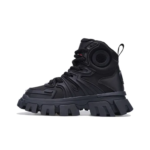 Палладий ботильоны Oyster, черный/черный, женские