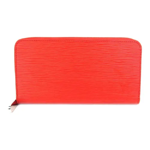 LOUIS VUITTON Zippy EPI Кожа Кошелек Женские POPPY