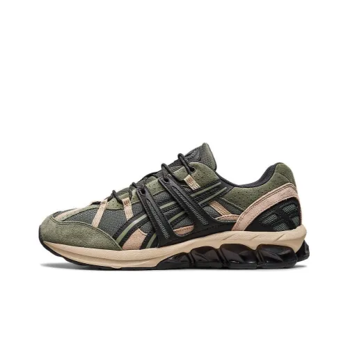 Asics Gel Sonoma 180 Амортизация Износостойкие Низкие Кроссовки для Беговых Походов Унисекс Зеленый Серый