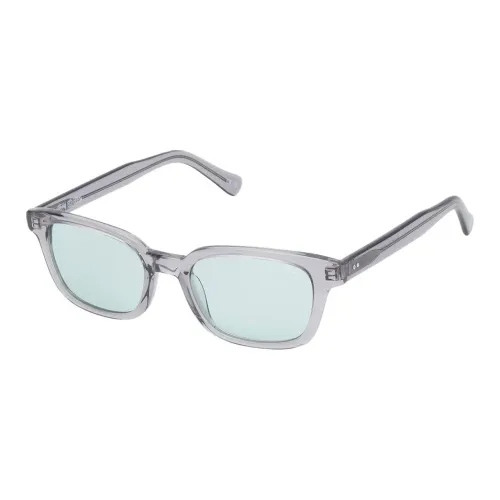 Stussy Нерегулярная форма Солнцезащитные очки Унисекс Серый