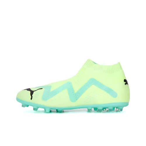 PUMA Future MG MULTI Ground Искусственный шип амортизация износостойкие футбольные бутсы для мужчин синий зеленый