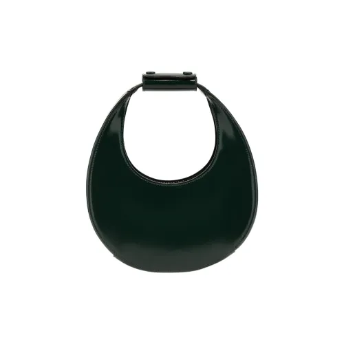 Staud Кожа Полумесяц Сумка Мини Женская Зеленая