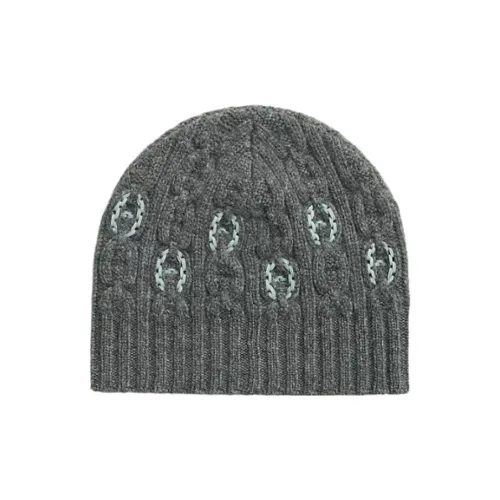 HERMES Шапки-бини Мужской Смешанный Серый