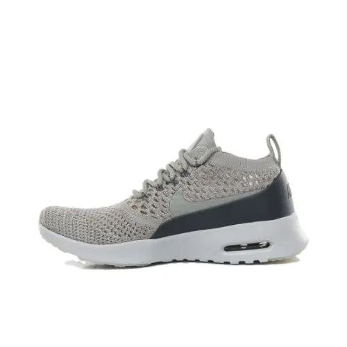 Nike Air Max THEA MID Топ Беговые кроссовки Женские Серый