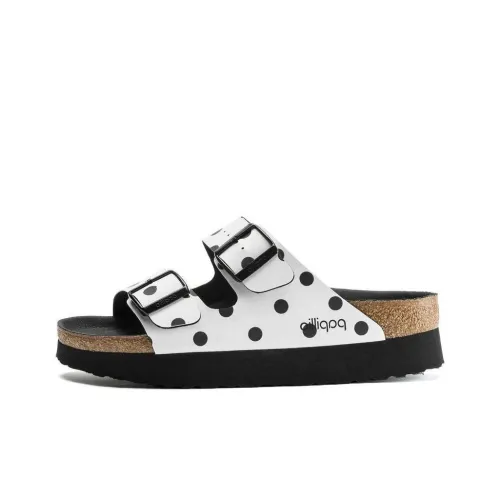 Birkenstock Слипоны Женские Белые Черные