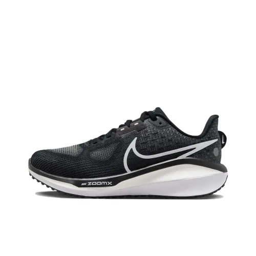 Nike Air Zoom Vomero 17 Амортизирующие низкие беговые кроссовки с противоскользящим эффектом женские черно-белые