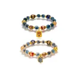 Браслет с бусинами "Половина сахара" [1 пара]