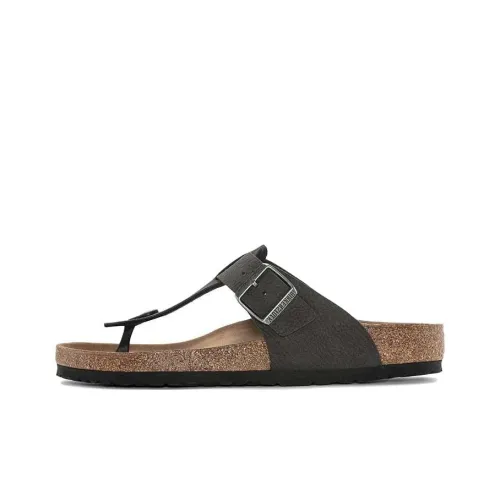 Birkenstock Шлепанцы Мужской Пустыня Пыль Черный Узкая версия