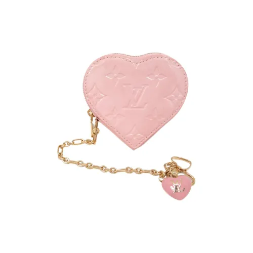 LOUIS VUITTON Лакированная кожа Кошелек Женские Розовый Жемчужный Цвет