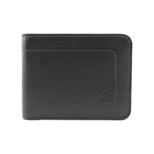 LOUIS VUITTON Кожа Кошелек Мужской Коричневый