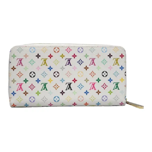 LOUIS VUITTON Zippy Монограмма Холст Кошелек Женские Многоцветный
