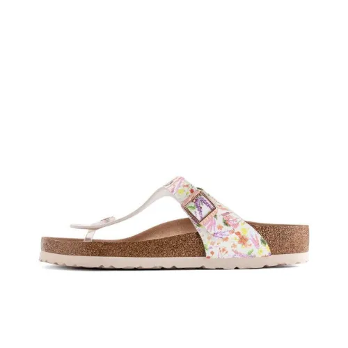 Birkenstock Gizeh Vegan Устойчивые к истиранию Шлепанцы Женские Многоцветные Узкие