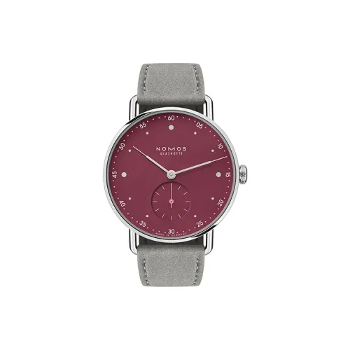 NOMOS Ручной Механический Movement Унисекс Часы 33мм*33мм*7,7мм Красный