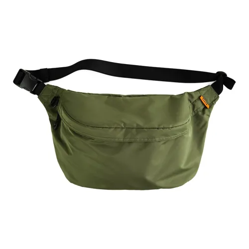 MYBRANDORIGINAL Нейлон Велоспорт Спортивный стиль Сумка через плечо Средняя Мужская Зеленая Черная