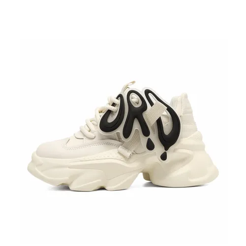 ORD Low-Top Cushioned Sneakers Бежевый Черный Унисекс