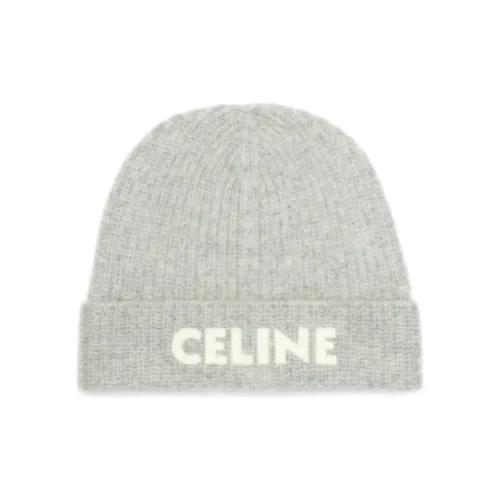CELINE Шерсть Бини Мужской Светло-Серый