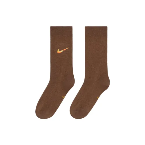 Nike x Jacquemus FW23 Высокие носки Унисекс Коричневый