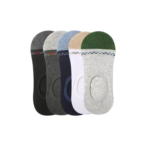 SEPTWOLVES No Show Носки Мужские 5 пар Набор в подарочной коробке