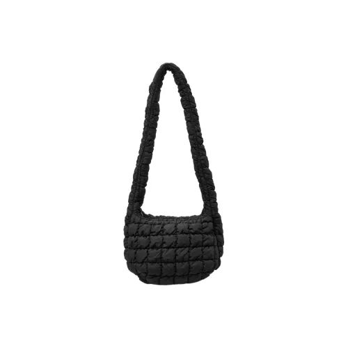 COS Полиэстер Облачная Сумка Сумка через плечо Стандартная Женская Черная