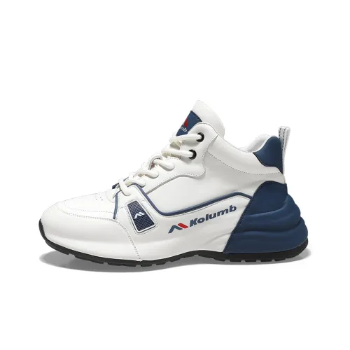 KOLUMB Casual MID Топ Белый Синий Мужской