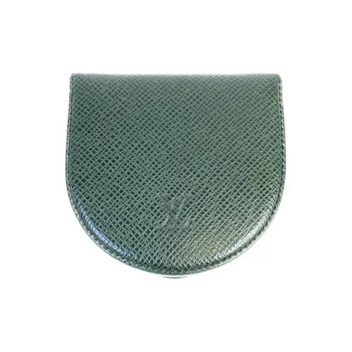 LOUIS VUITTON Кожа Кошелек Стандартный Унисекс Зеленый